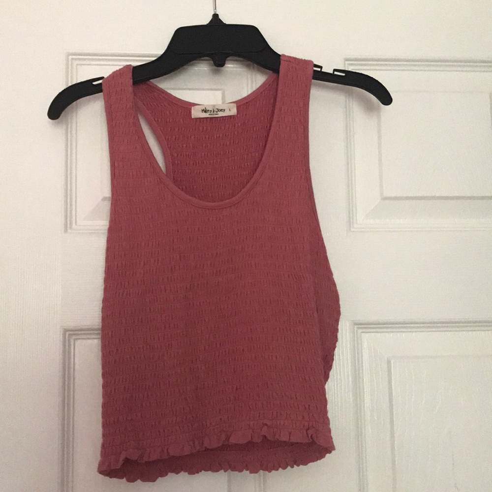Super cute pink crop top